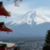 Το όρος Φούτζι στην Ιαπωνία