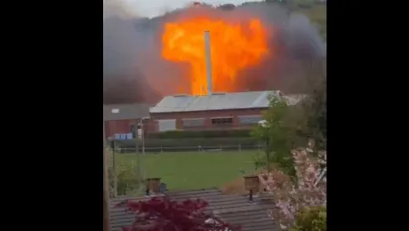 Έκρηξη στην Ουαλία