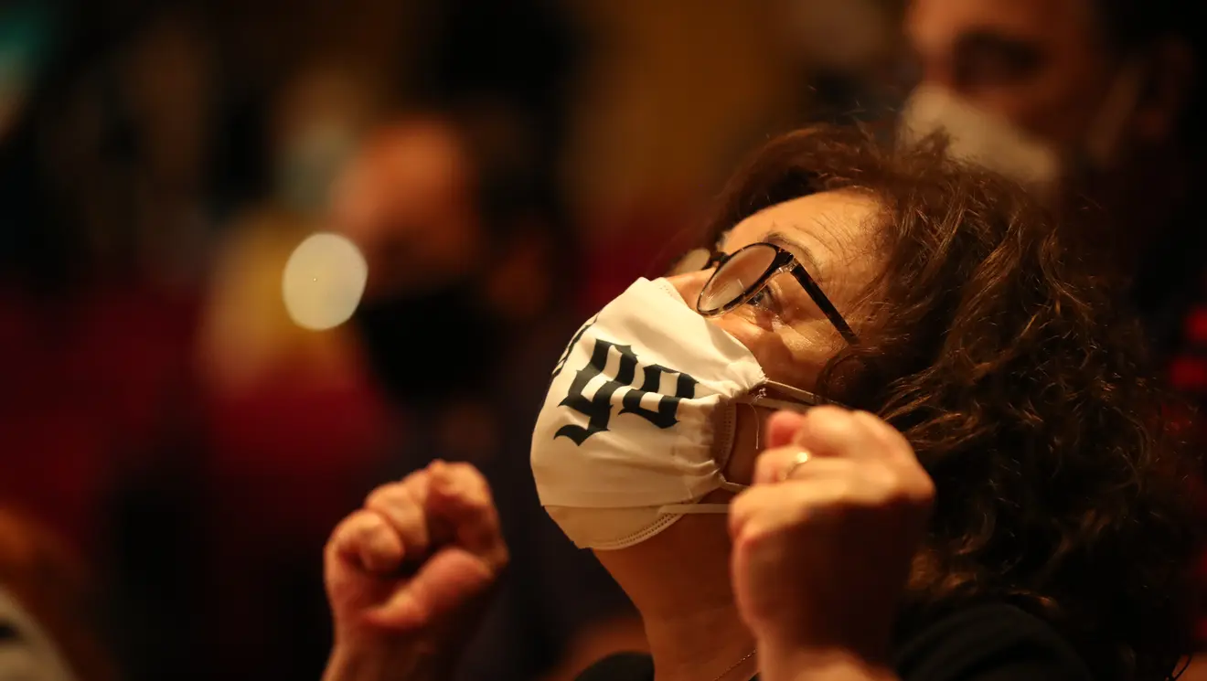 Μάγδα Φύσσα στο δικαστήριο.