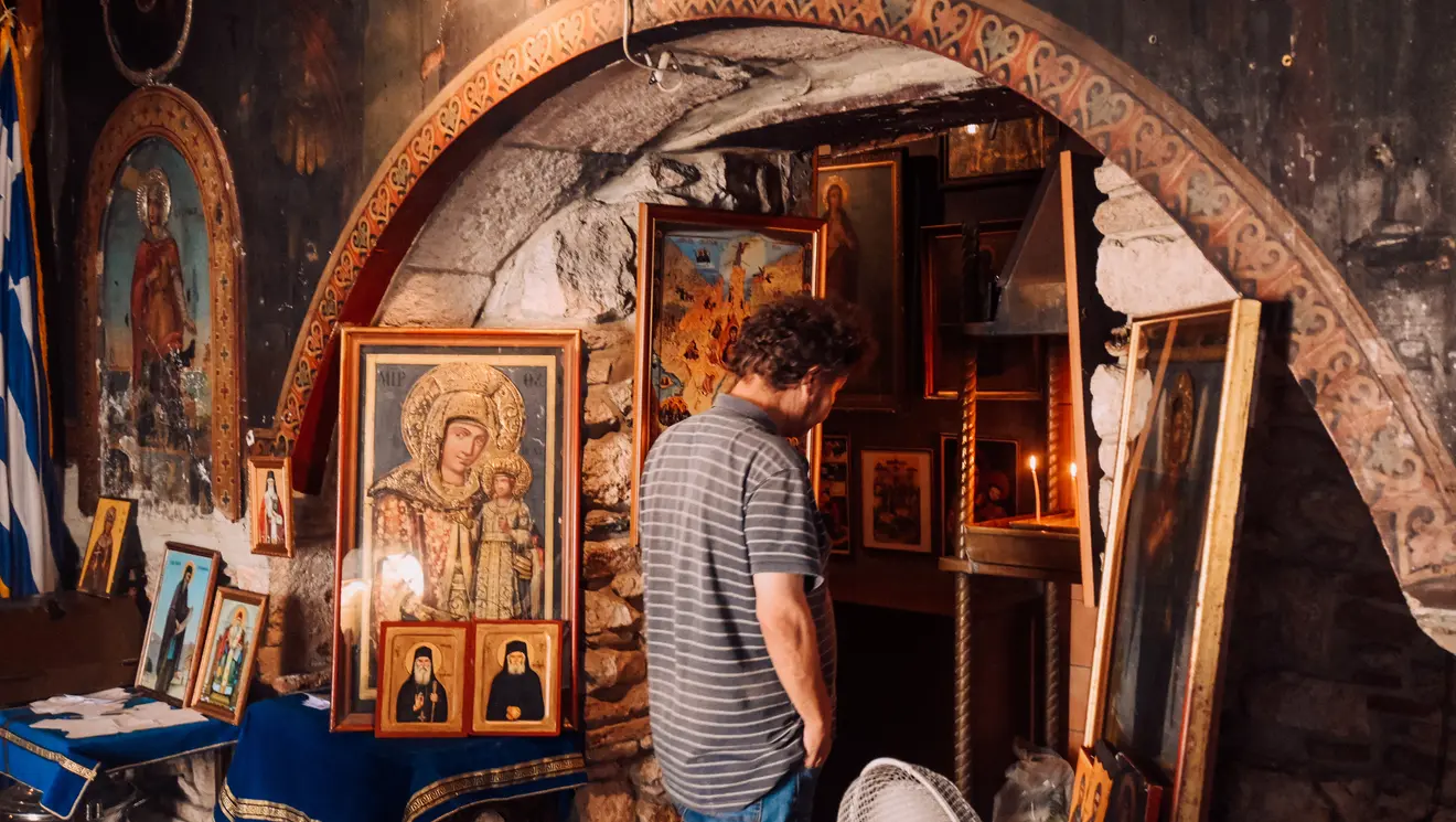 Μία από τις όψεις της εκκλησίας.