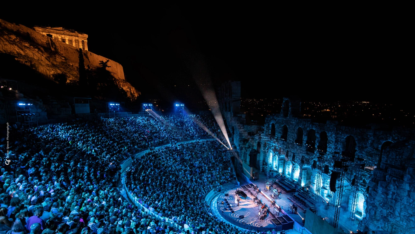 Ο Χρήστος Νικολόπουλος στο Ηρώδειο