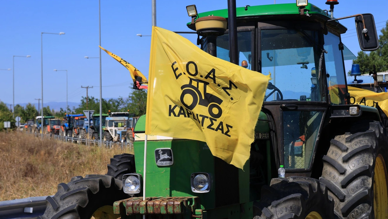 αγρότες μπλόκα τρακτέρ
