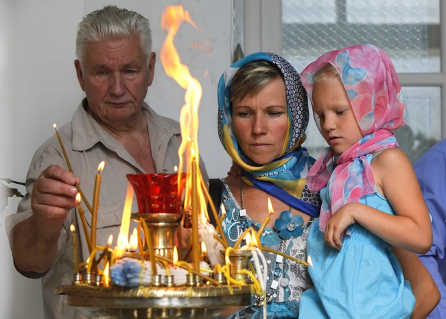 Οικογένεια μέλους του πληρώματος του Kursk.