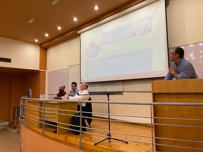 H Liquid Media και το ευρωπαϊκό πρόγραμμα ANALYSIS στις ημέρες Erasmus 2023