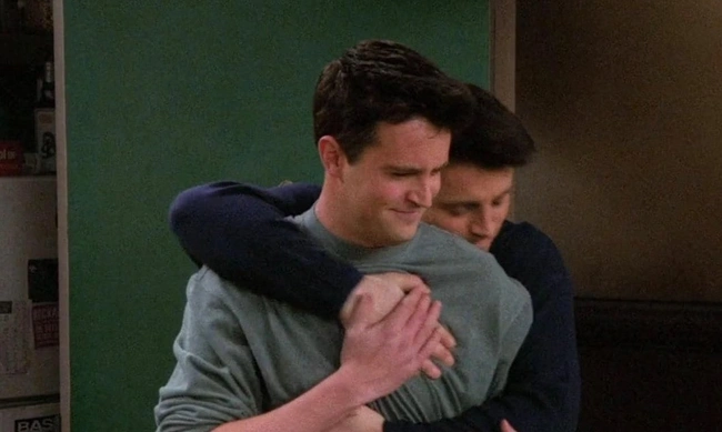 O Tσάντλερ Μπινγκ με τον Τζόι Τριμπιάνι