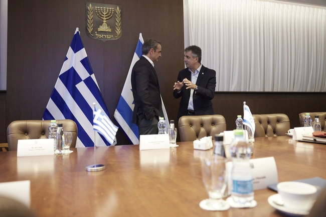 Συνάντηση Μητσοτάκη - Νετανιάχου στο Ισραήλ