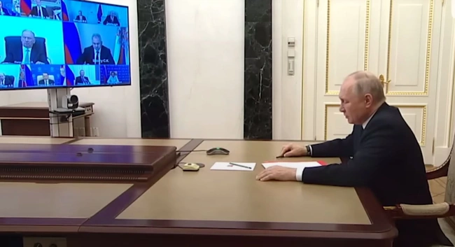 Ο πρόεδρος Πούτιν στο Συμβούλιο Ασφαλείας