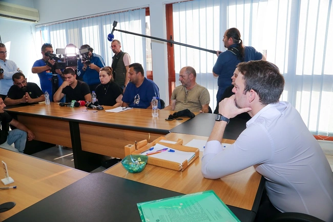 Ο Στέφανος Κασσελάκης στη Λάρισα