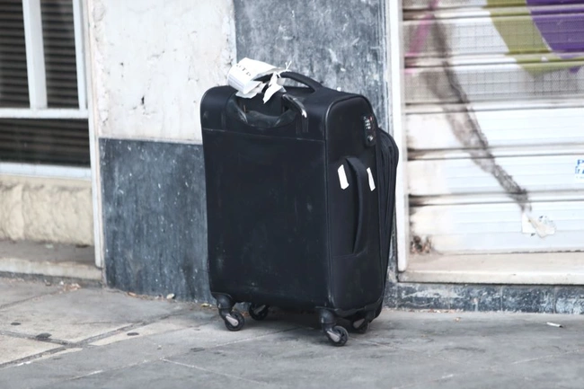 Βαλίτσα στη Θεσσαλονίκη