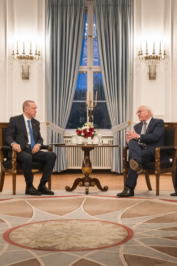 Η συνάντηση Σταϊνμάιερ - Ερντογάν