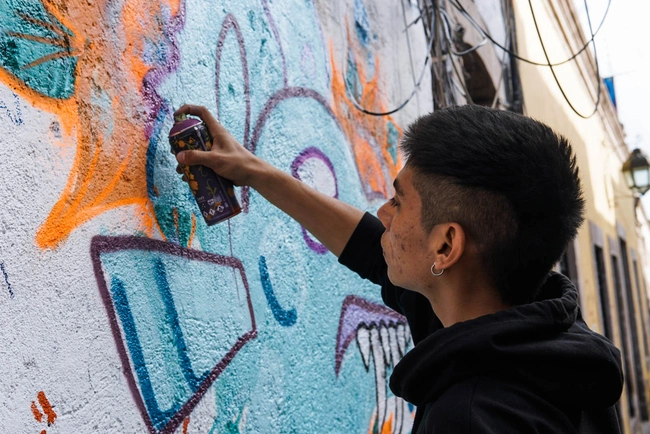 street artist Mexico