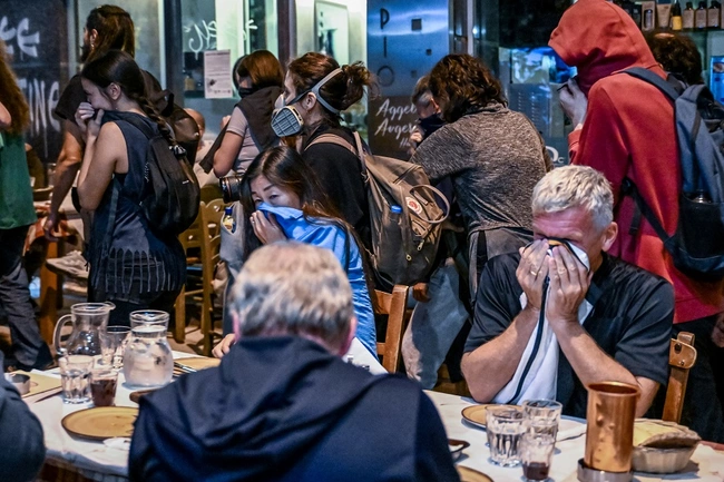 Διαδήλωση στα Εξάρχεια