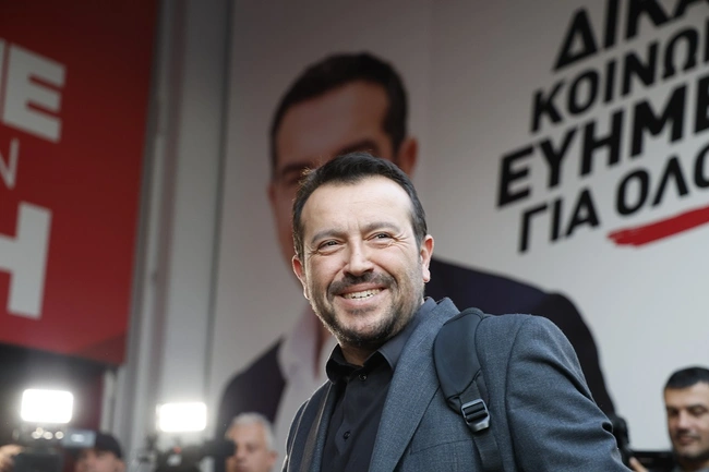 Ο Νίκος Παππάς στην Πολιτική Γραμματεία