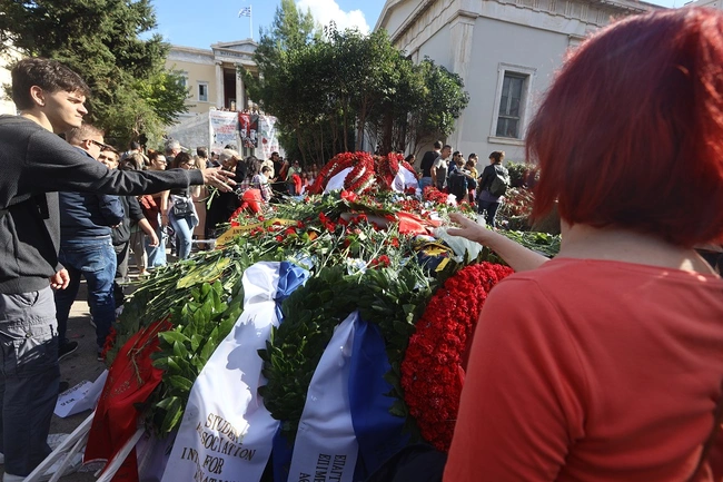 Εορτασμοί για το Πολυτεχνείο στην Αθήνα