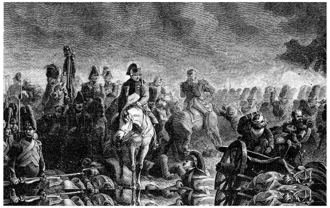 Η απεικόνιση της φρίκης στη μάχη του Βατερλό.