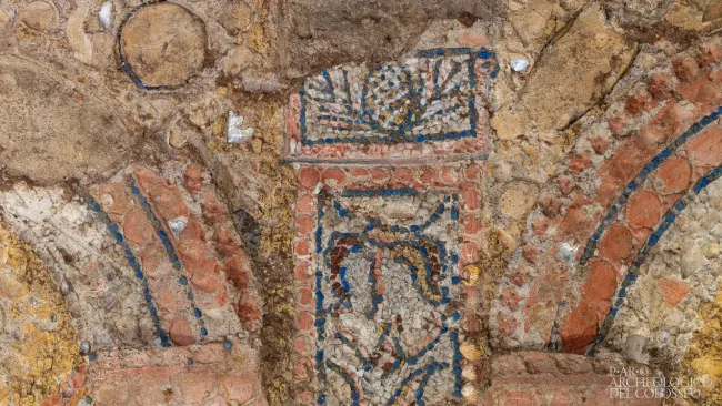 Σπάνιο ψηφιδωτό 2.300 ετών ανακαλύφθηκε στη Ρώμη