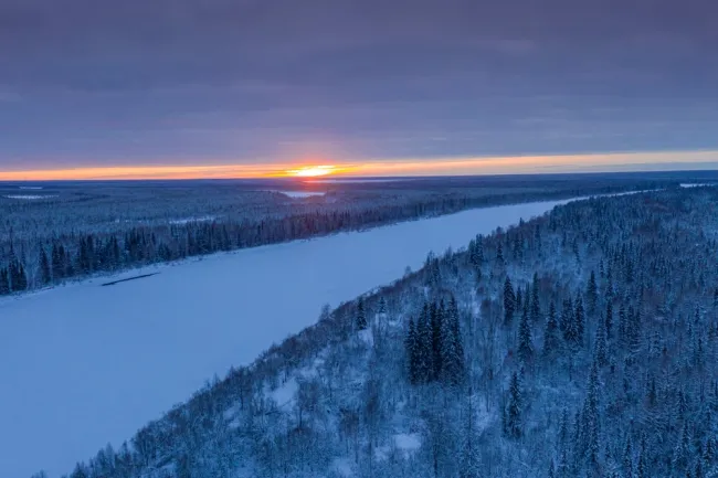 Τα απέραντα υπο-αρκτικά δάση Τάιγκα της Ρωσίας