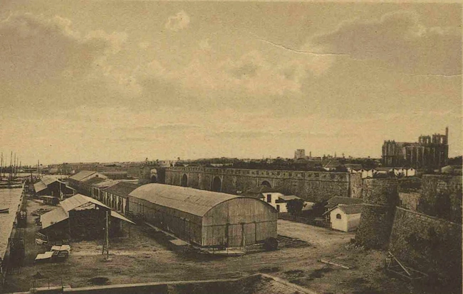 Το σύγχρονο λιμάνι της Αμμοχώστου, που κατασκευάστηκε το 1932