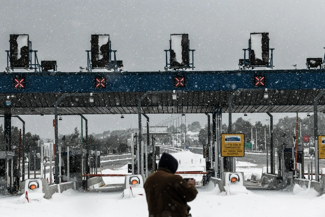 Η Αθηνών - Λαμίας κλειστή, στο ύψος των Αφιδνών