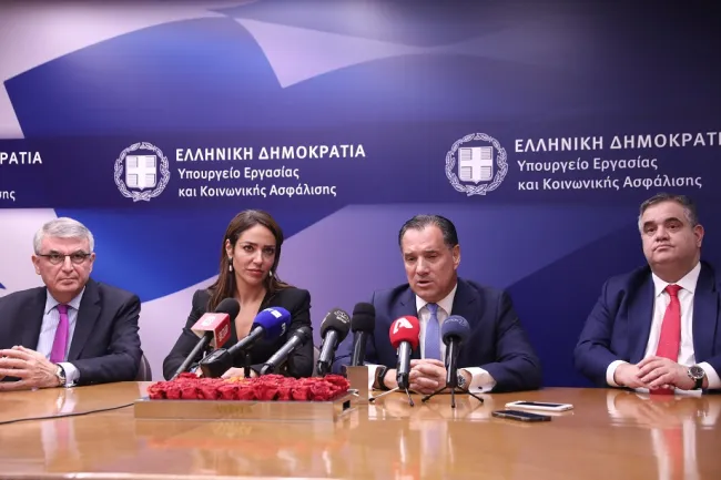 Η Δόμνα Μιχαηλίδου και ο Άδωνις Γεωργιάδης