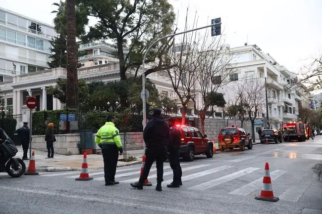 Φωτιά σε παρακείμενο χώρο στο Μέγαρο Μαξίμου