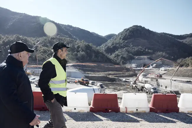 Στο έργο αντλησιοταμίευσης της Αμφιλοχίας ο Κυριάκος Μητσοτάκης