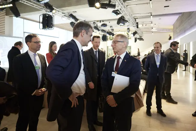 Επαφές του Κυριάκου Μητσοτάκη στο Νταβός