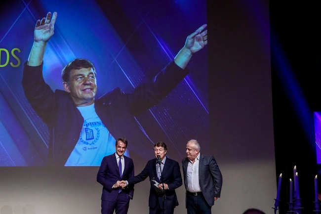 Βράβευση Ότο Ρεχάγκελ στα Gazzetta Awards