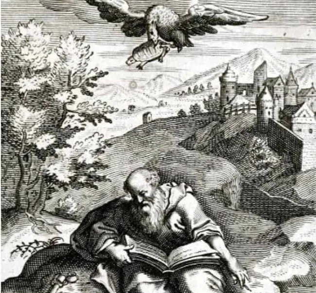 Απεικόνιση του θανάτου του Αισχύλου