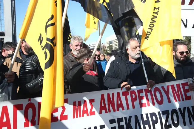 Συλλαλητήριο αγροτών στη Θεσσαλονίκη