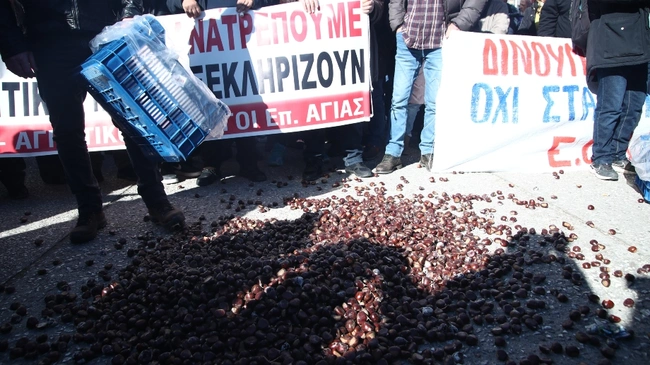 Συλλαλητήριο αγροτών στη Θεσσαλονίκη