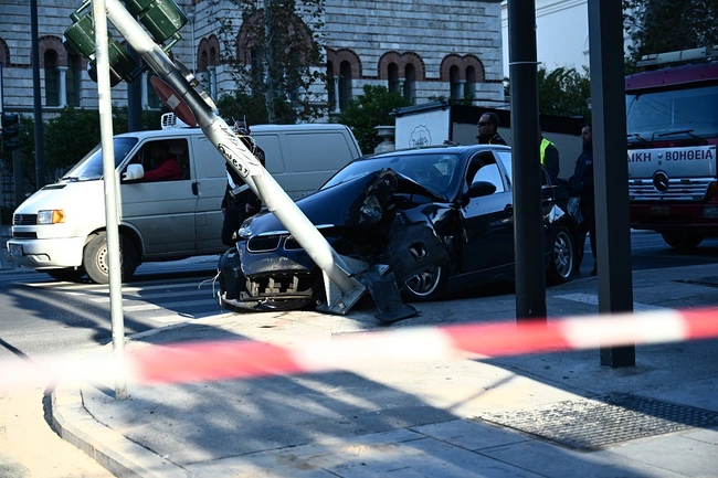 Τροχαίο στην Πανεπιστημίου