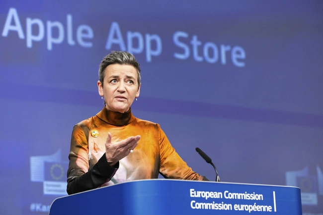 vestager apple