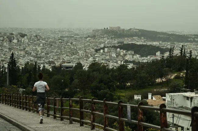 Η αφρικανική σκόνη στην Αθήνα