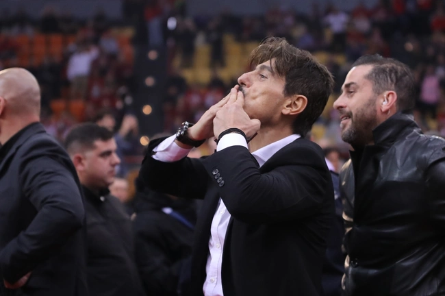 Ο πρόεδρος του Παναθηναϊκού, Δημήτρης Γιαννακόπουλος