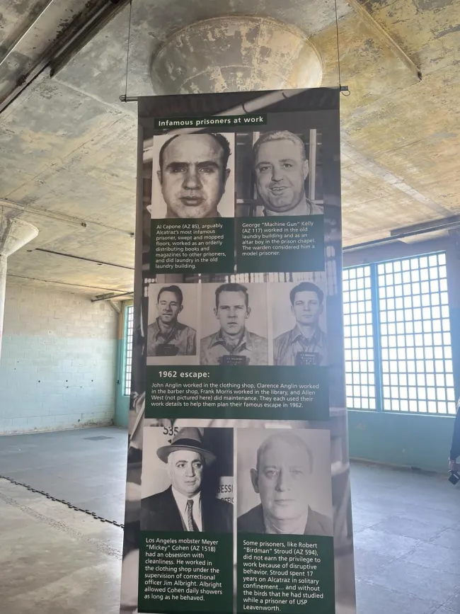Μερικοί από τους διάσημους κρατούμενους των φυλακών Αλκατράζ