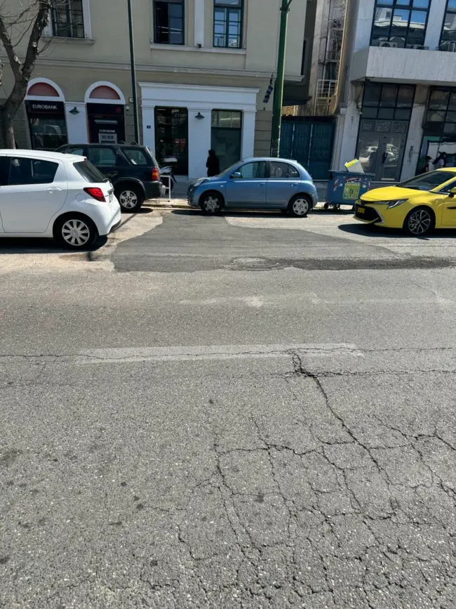 Καθίζηση στην Καλλιροής