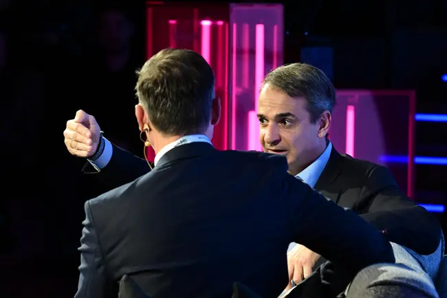 Ο Κυριάκος Μητσοτάκης στο The Upfront Initiative