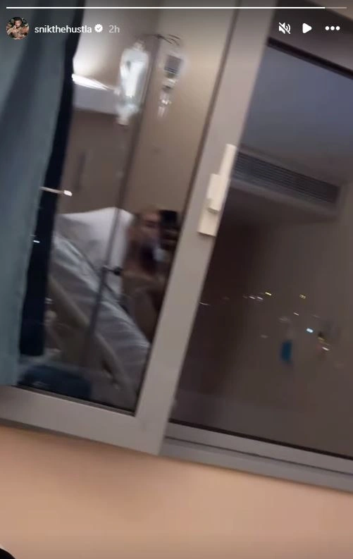 O Snik στο νοσοκομείο