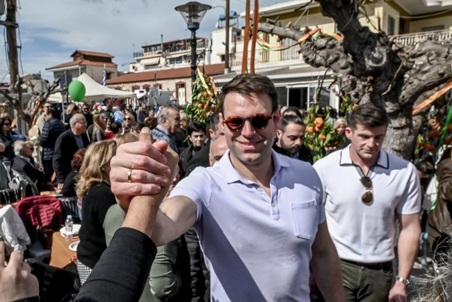 Ο Στέφανος Κασσελάκης στην Αργολίδα