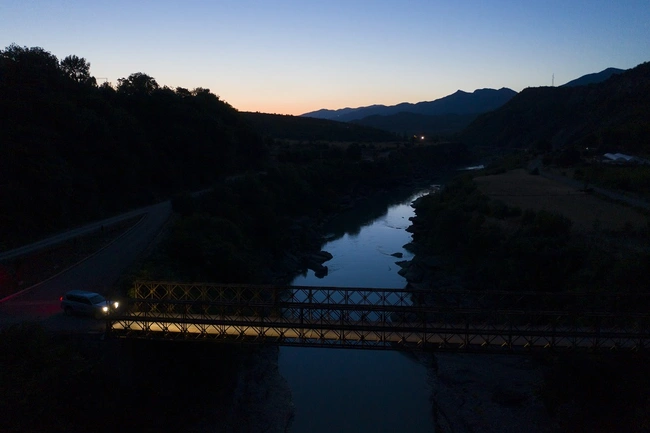 Λίμνη στην Αλβανία