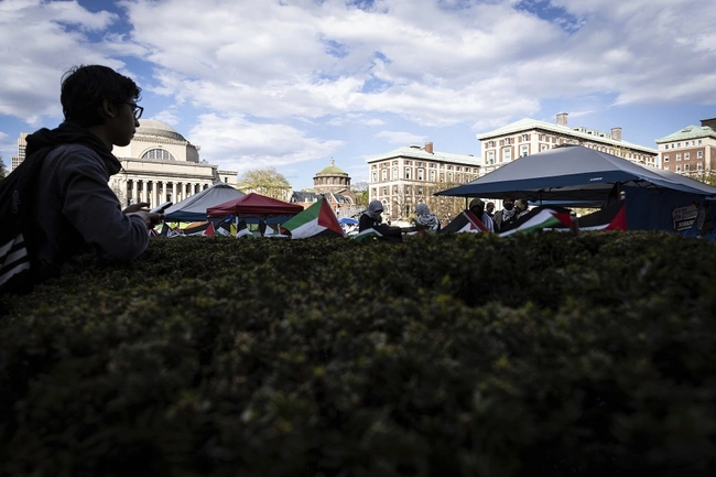 Συγκέντρωση στο Κολούμπια για την Παλαιστίνη