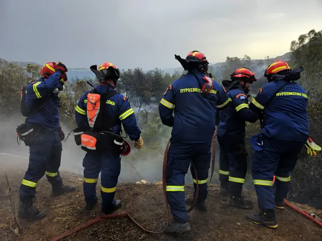 Φωτιά στη Σούδα