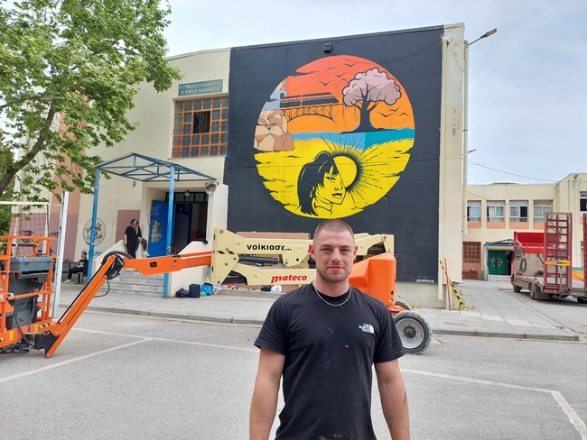 Γκράφιτι στην Καλαμαριά