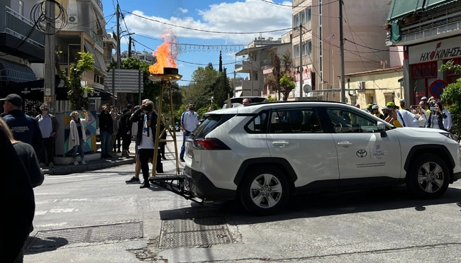 Στους δρόμους της Αθήνας η Ολυμπιακή Φλόγα