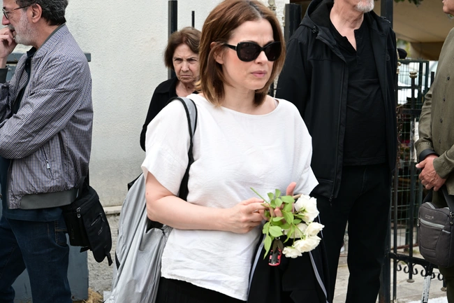 Η κηδεία της Άννας Παναγιωτοπούλου