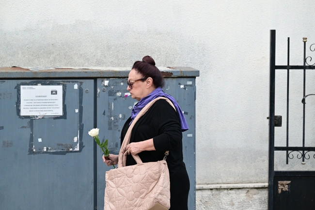 Η κηδεία της Άννας Παναγιωτοπούλου