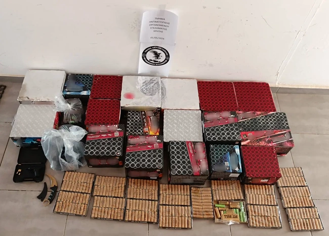 Κρήτη: Εγκληματική ομάδα διακινούσε όπλα και πυρομαχικά – Κατασχέθηκαν σχεδόν 13.000 φυσίγγια