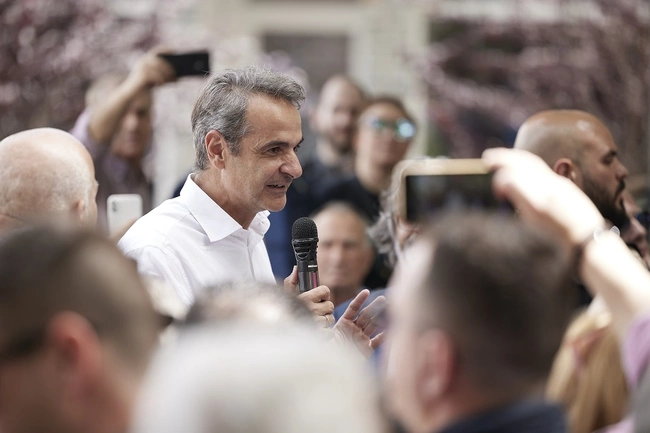 Ο Κυριάκος Μητσοτάκης