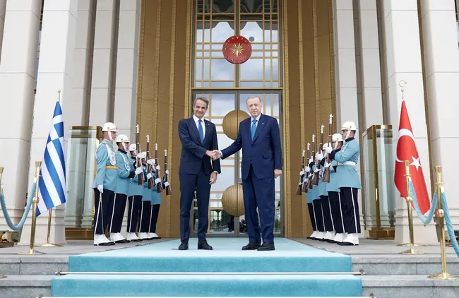 Μητσοτάκης - Ερντογάν